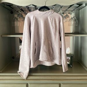 Athleta XL grey hooded sweatshirt